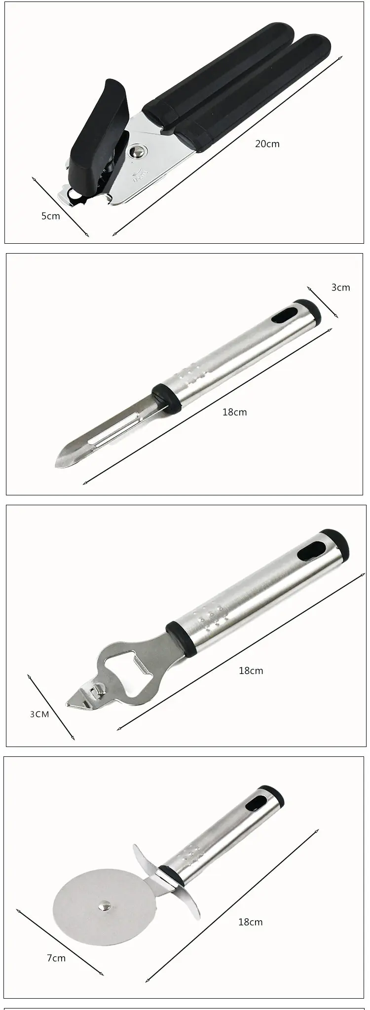 Light Luxury Nylon Kitchen Utensils Set