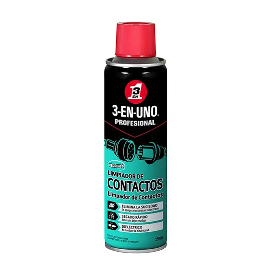 LIMPIADOR DE CONTACTOS 3 EN 1 250ML.