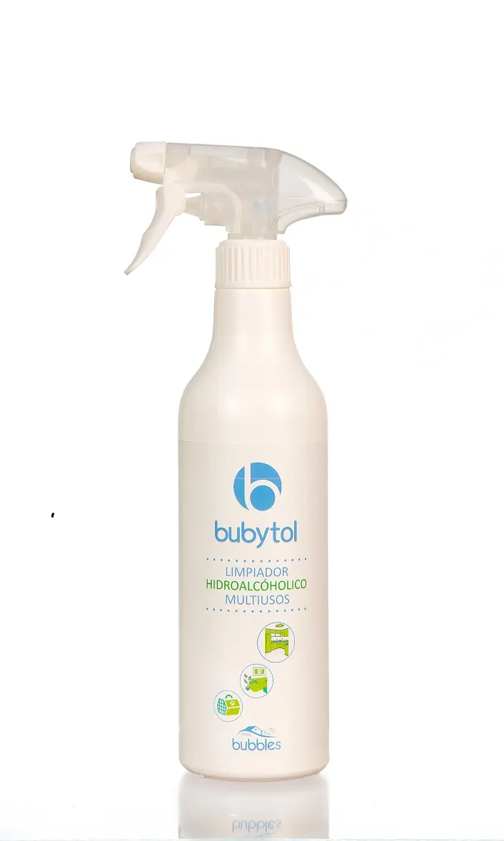 Limpiador Hidroalcohólico Multiusos BUBBLES Bubytol 500 ml | Limpieza Profunda y Aroma Agradable