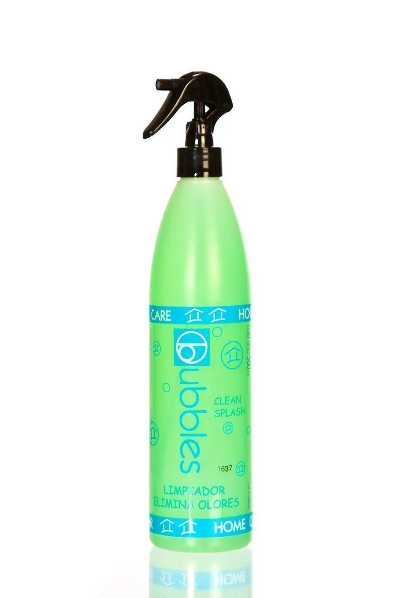 Limpiador Higienizante BUBBLES Clean Splash para Mascotas | Elimina Olores y Suciedad en Hogares 500ml