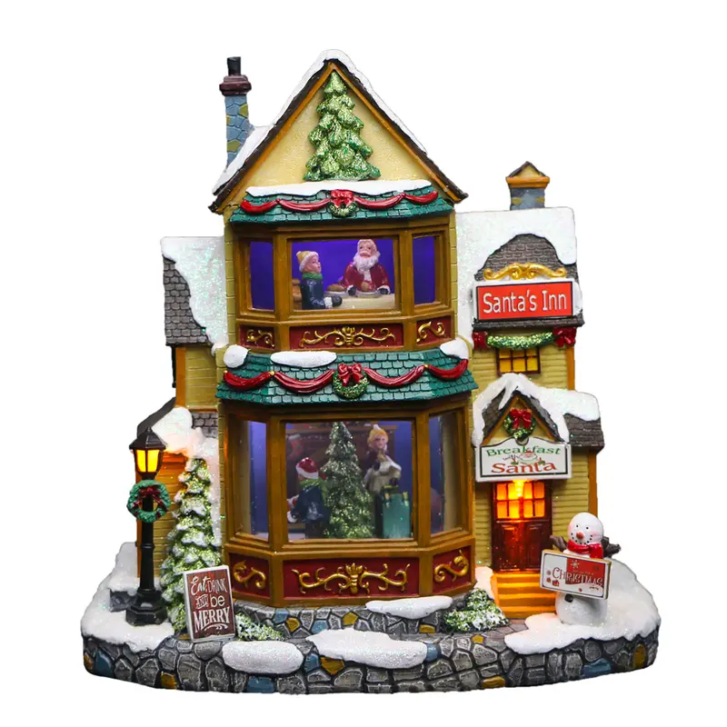 Locanda di Babbo Natale - Villaggio di Natale animato