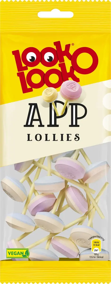 Look-o-look look o look app lollies - snoep - 7x115gr
