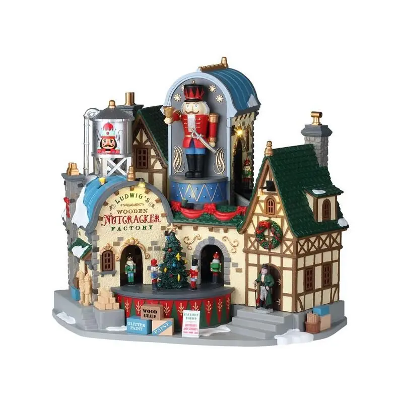 Ludwig's Wooden Nutcracker Factory (cod. 95463) - Fabbrica di Soldatini Lemax