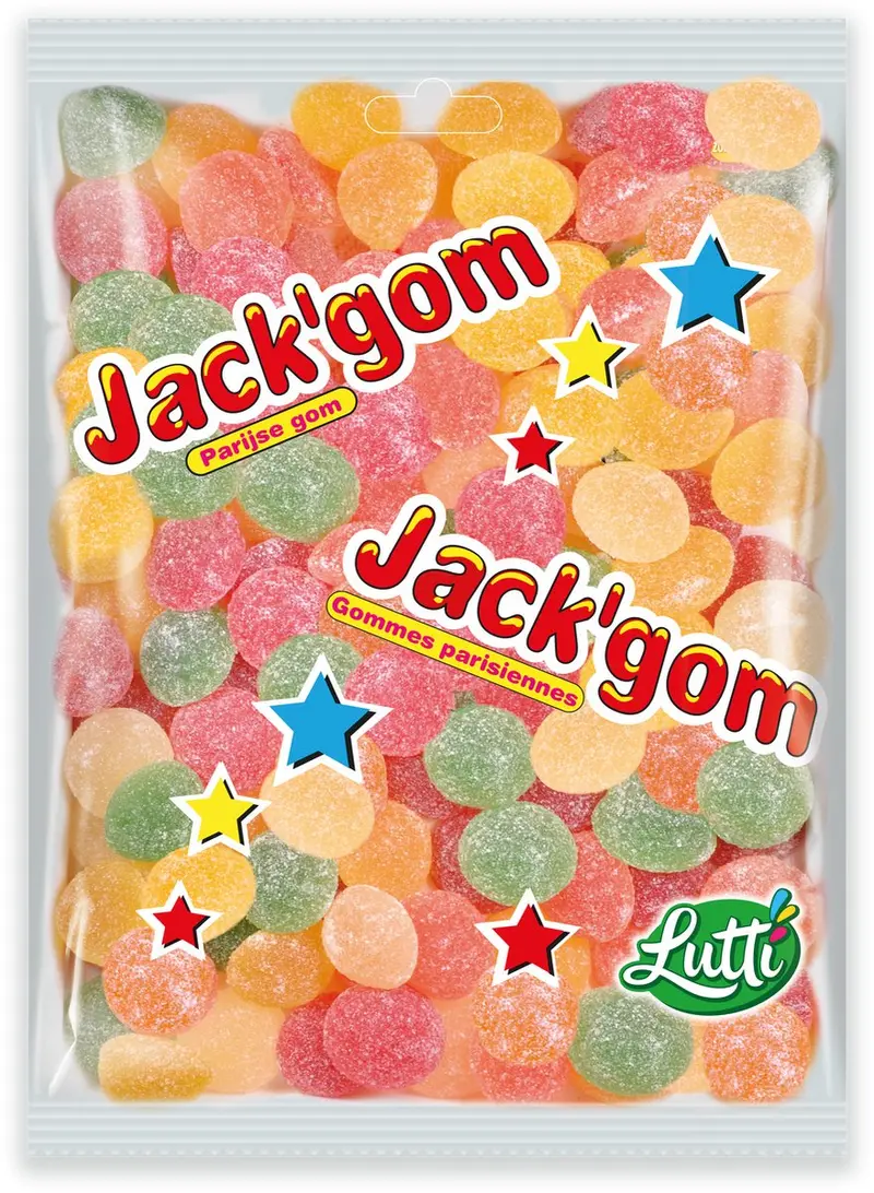 Lutti jack'gom 10x500g