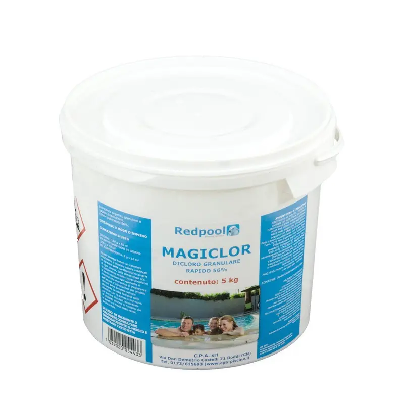Magiclor Rapido 5 kg - Cloro granulare per piscine