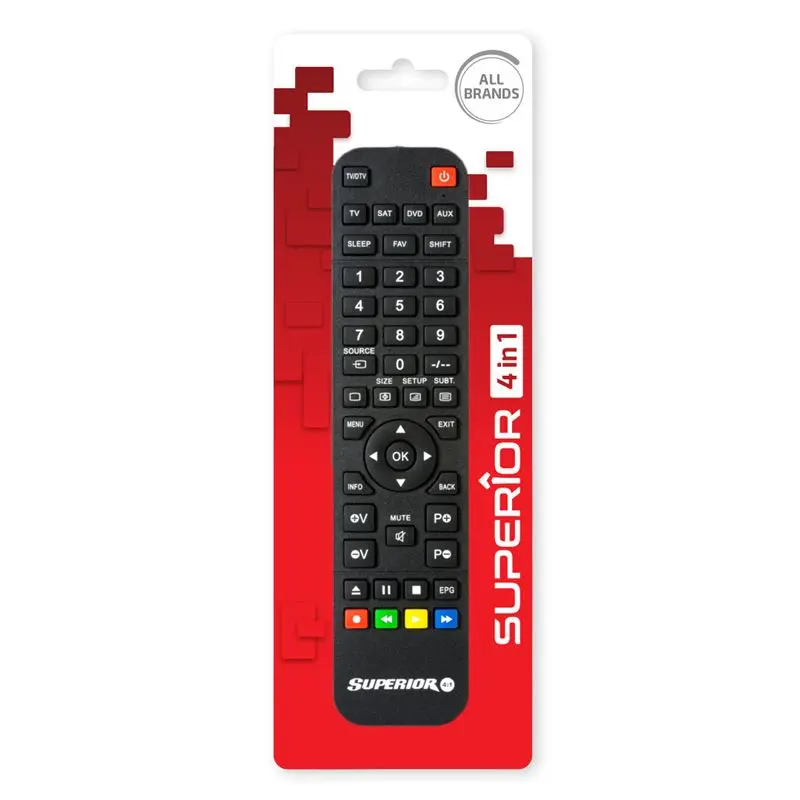 Mando a Distancia Universal Superior Electronics - Compatible con Cualquier Marca