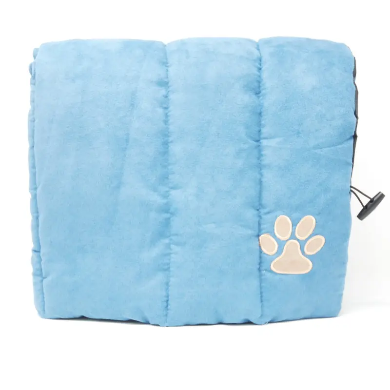 Materassino da Viaggio Per Cani e Gatti Azzurro 58x88