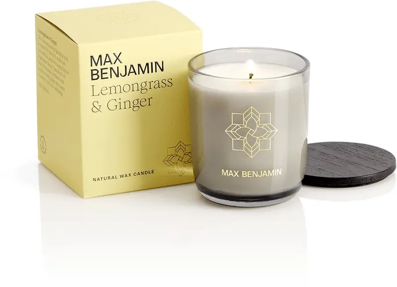 Max benjamin geurkaars - lemongrass ginger - 50 branduren