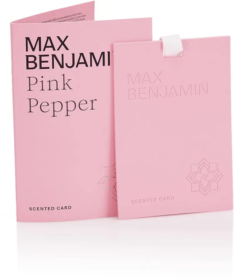 Max benjamin - geurkaart - pink pepper