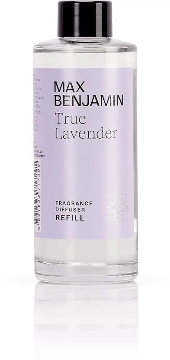 Max benjamin navulling voor geurstokjes 150ml - true lavender