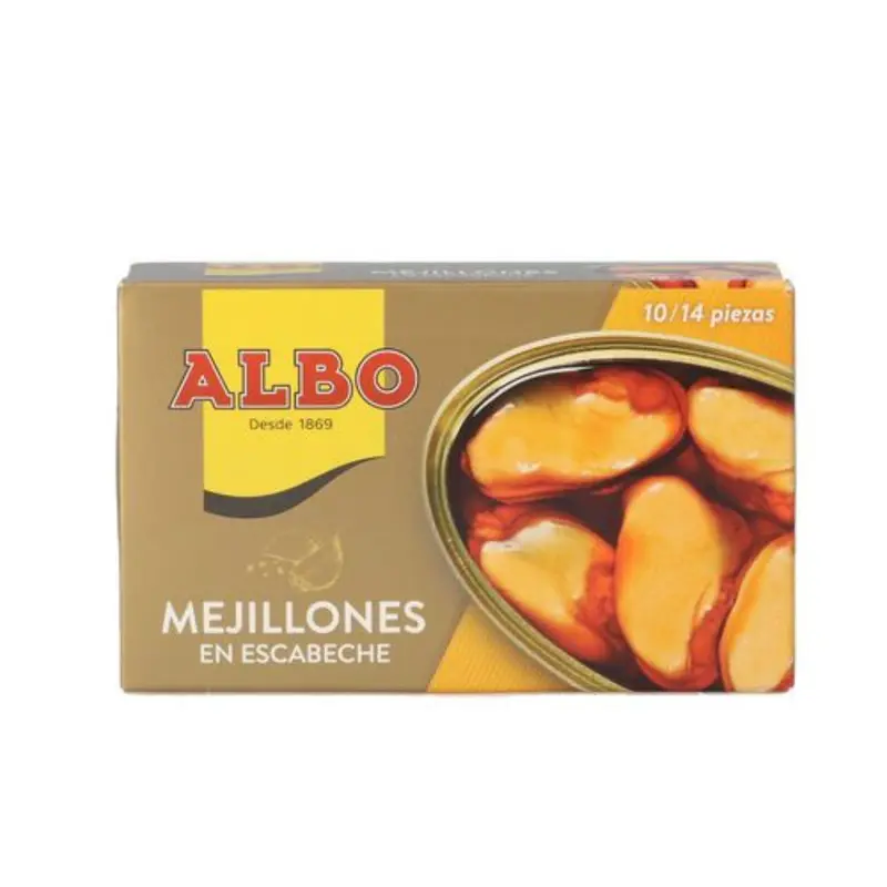 MEJILLON ALBO ESCABECHE 10/14 OL-120