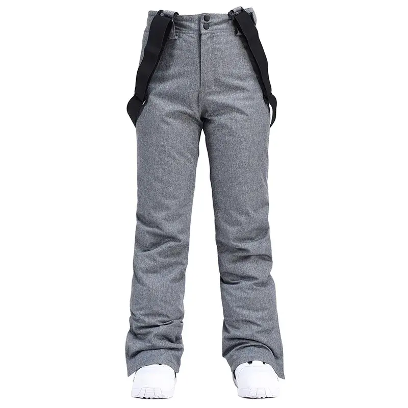 Men Women Winter Thick Warm Skiing Pants