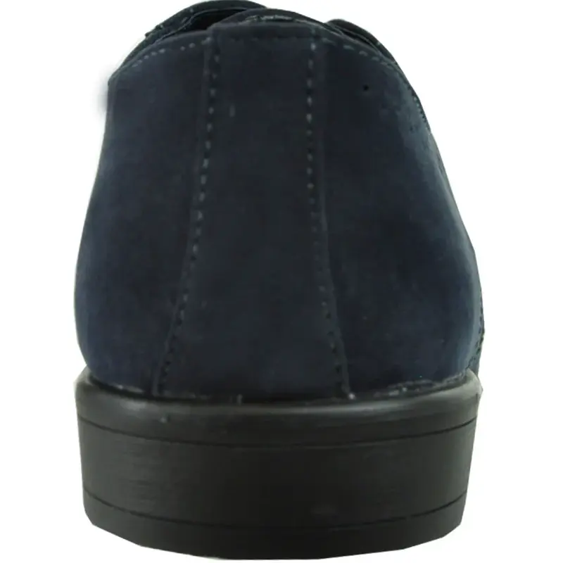 Men’s Blue Wingtip Oxford Shoes