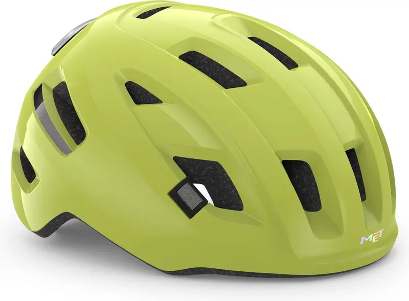Met e-mob mips fietshelm mannen vrouwen - fietshelm e bike volwassenen - maat s (52-56cm) - nta8776 - lime