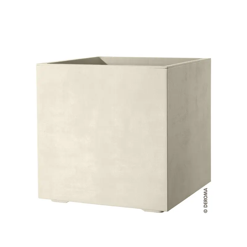 Millennium Deroma 49 cm - Vaso quadrato in plastica