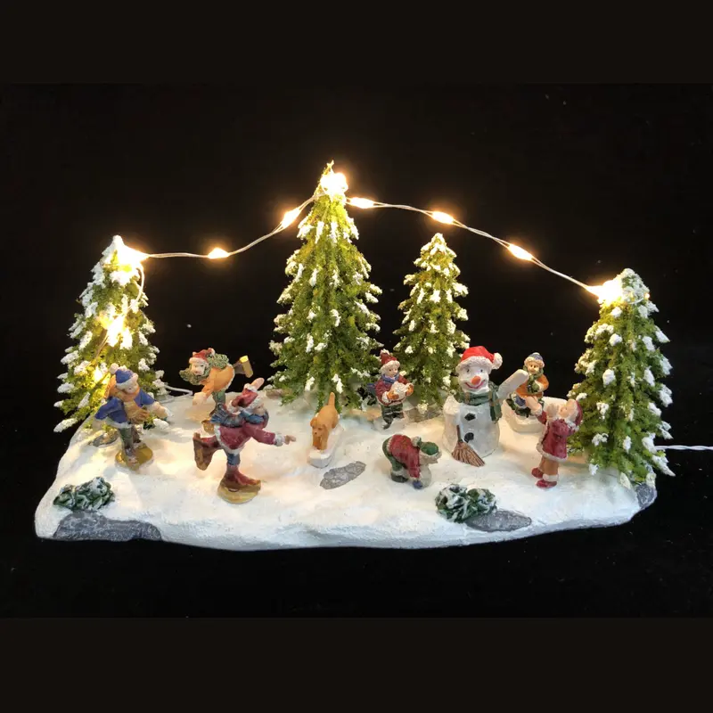 Miniatura Bambini nel Bosco - Bosco di Natale