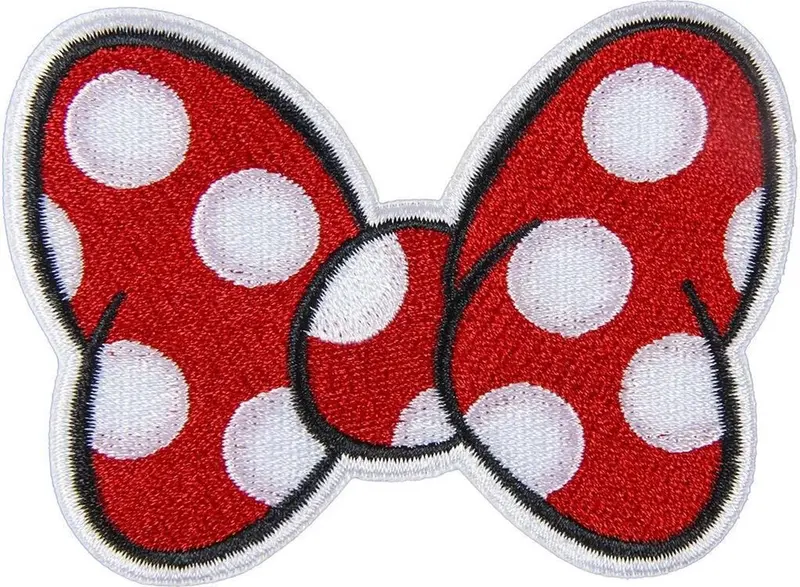 Minnie mouse patch rood polyester