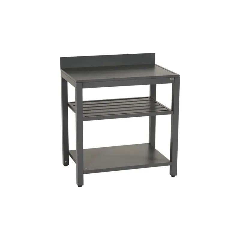 Modulo cucina in alluminio color antracite 90X60X100
