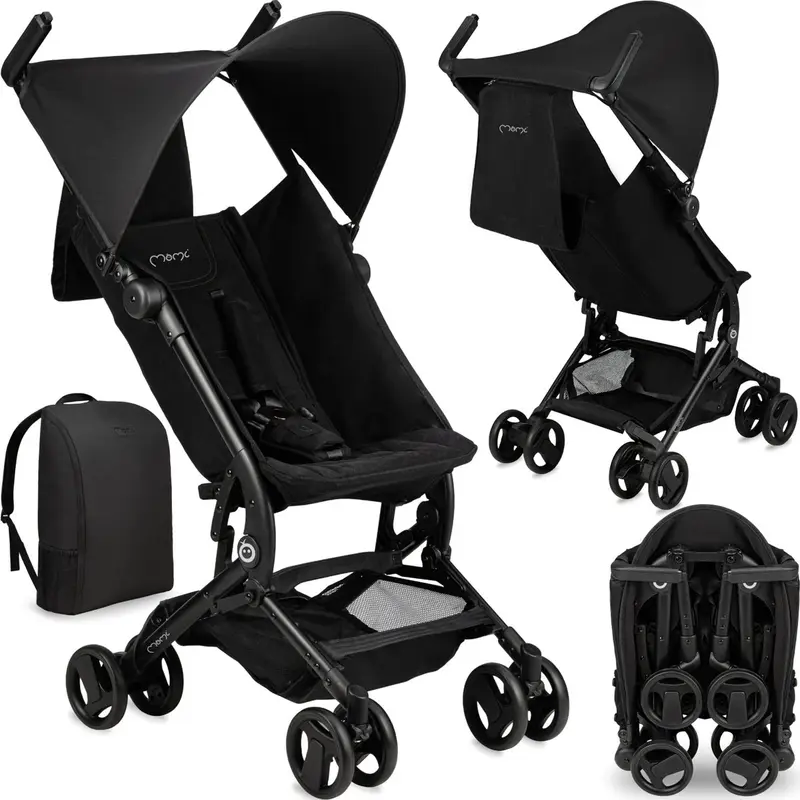 Momi grace buggy - inclusief rugzak - compact opvouwbaar - lichtgewicht reisbuggy - tot 15 kg