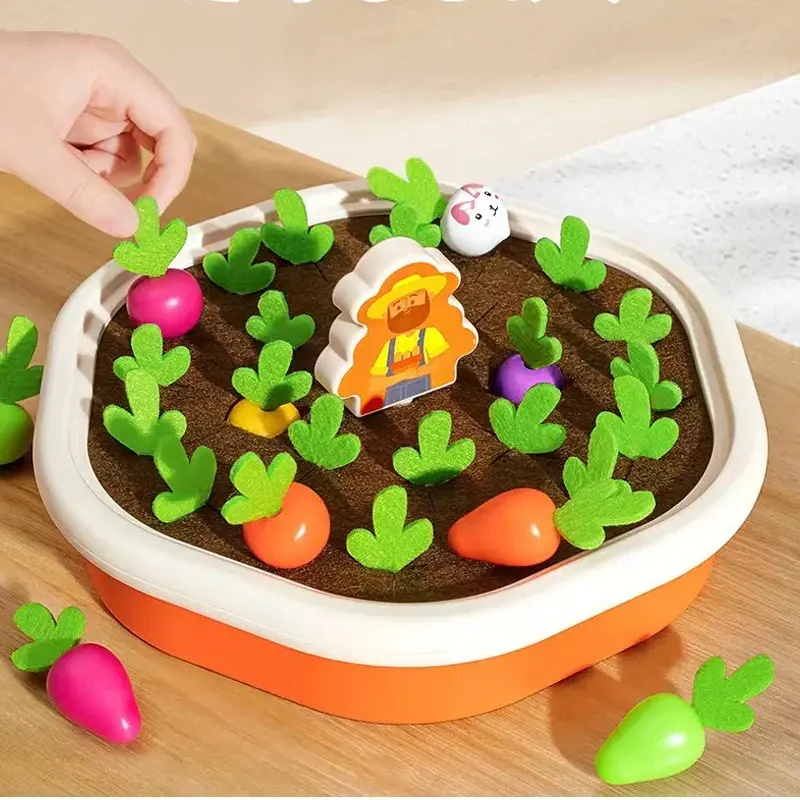 Montessori Memory Farm Game