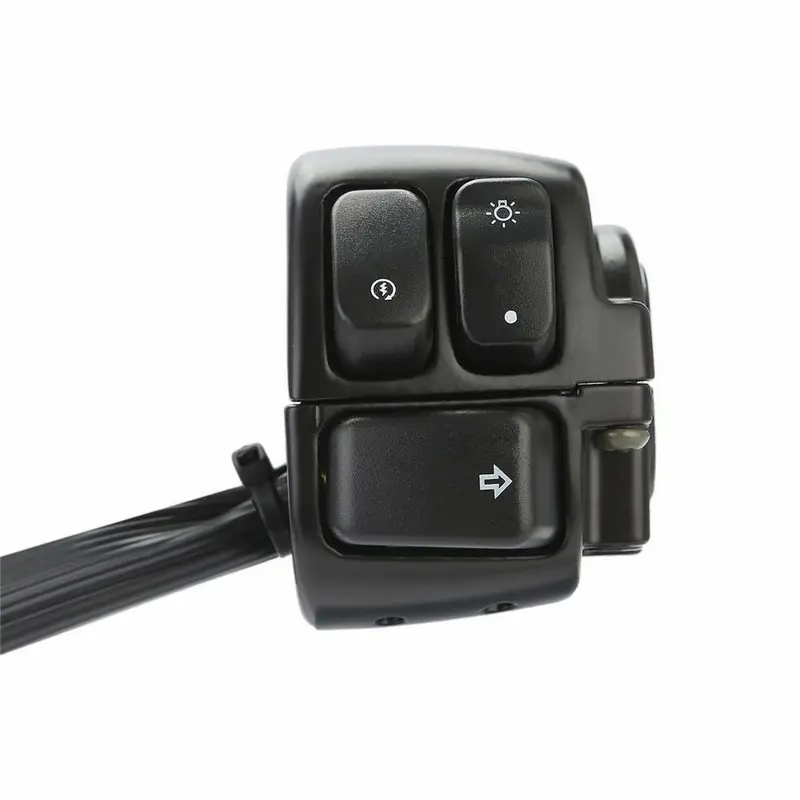 Motorcycle Handlebar Control Switches With Wiring Harness Suitable For Harley Dyna & V-Rod