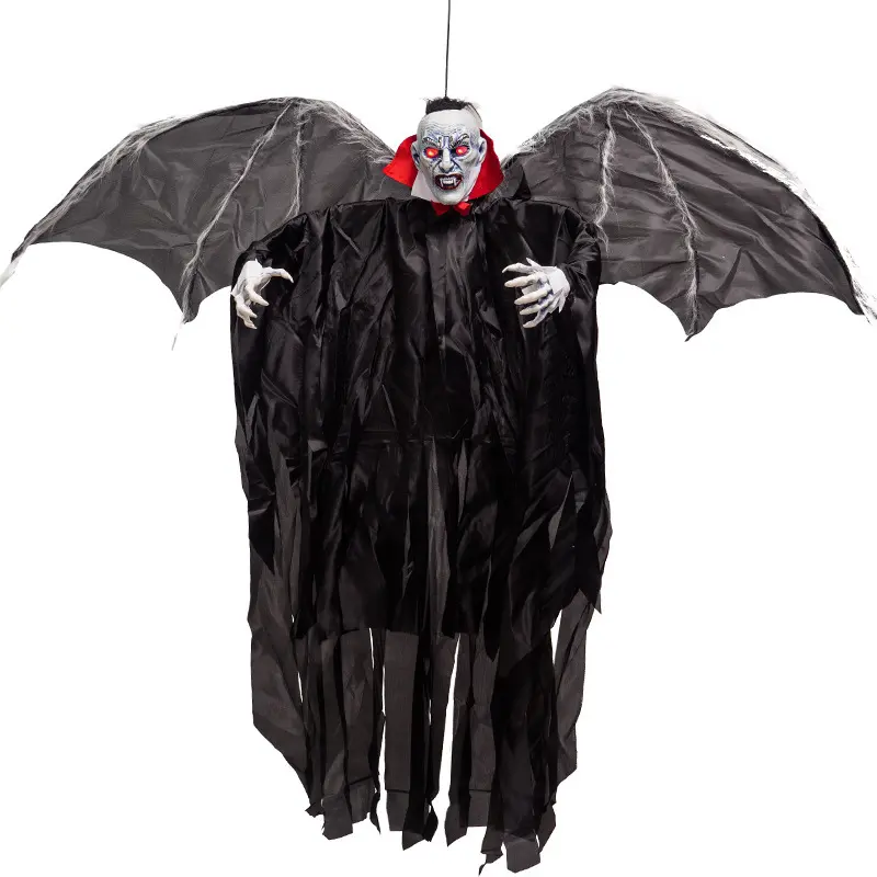 Murciélago Luminoso con Sensor de Luz – Decoración Colgante de Halloween
