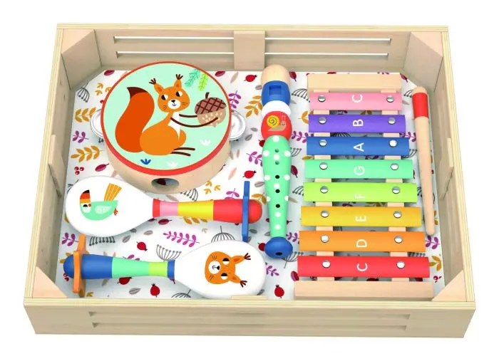 Musical Instrument Set Forest