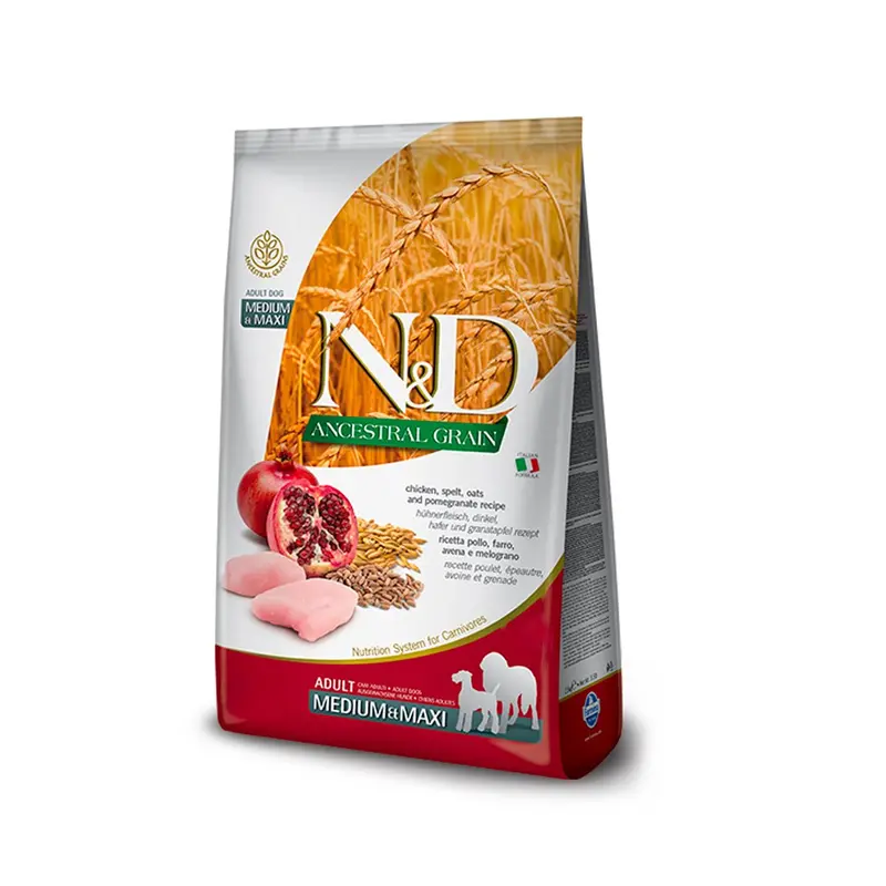 N&D ANCESTRAL POLLO E MELOGRANO 12 KG