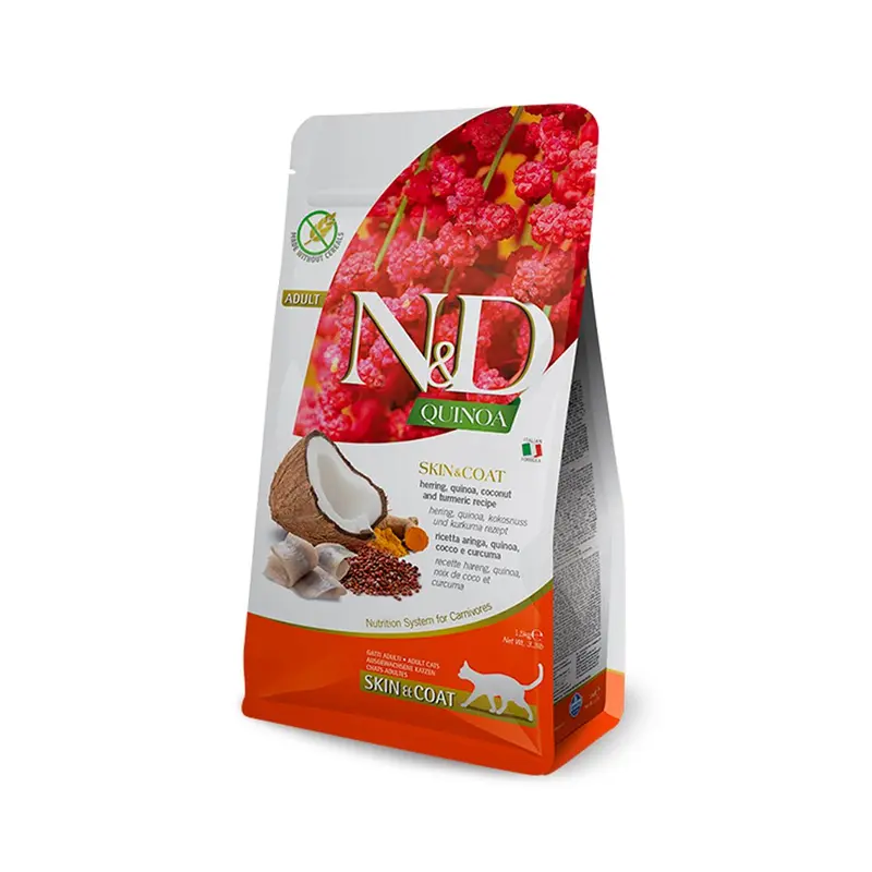 N&D QUINOA SKIN & COAT 1,5 KG