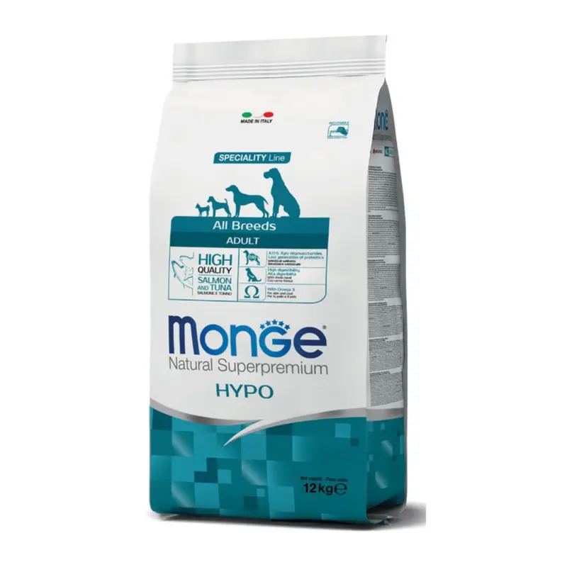 Natural Hypoallergenic con Salmone e Tonno - Cibo per cani adulti