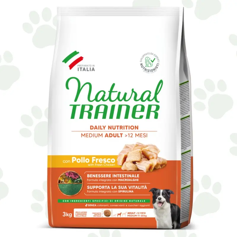 Natural Trainer - Daily Nutrition cane adulto medium con pollo