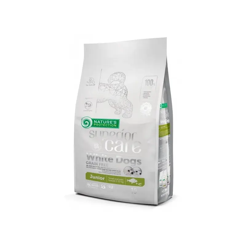 Nature’s Protection White Dog Puppy Small Grain Free Pescado 1,5 kg