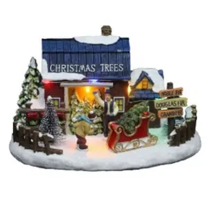 Negozio di Alberi di Natale - Negozio natalizio