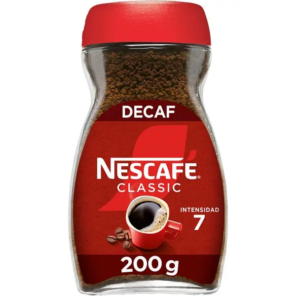 NESCAFE DESCAFEINADO 200GR.