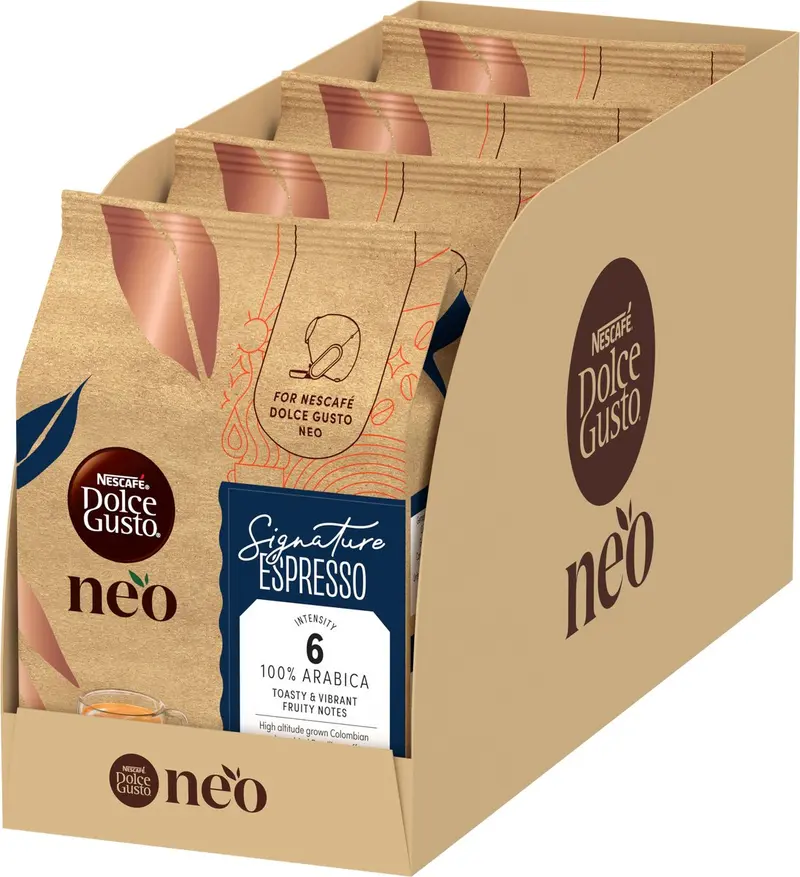 Nescafé dolce gusto neo espresso signature - 48 koffiepads voor 48 koppen koffie