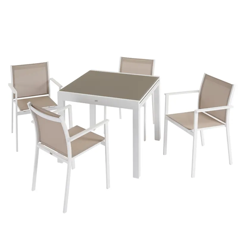 New Nordic - Set pranzo da giardino 4/8 posti