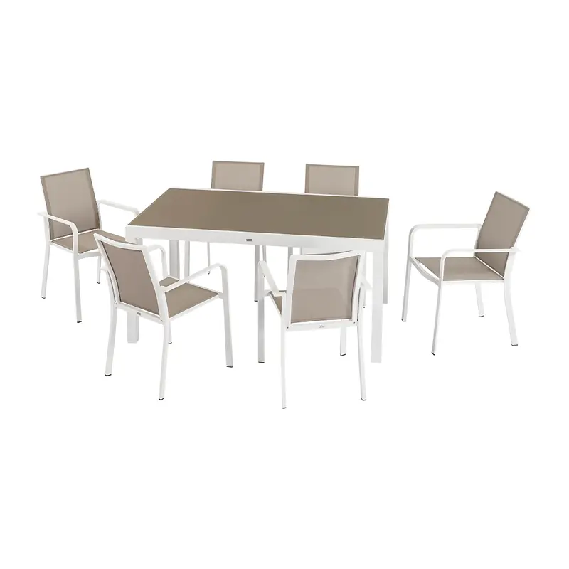 New Nordic - Set pranzo da giardino 6/10 posti