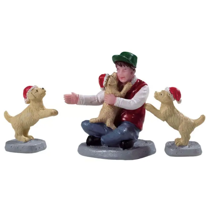 New puppies (cod. 92778) - Personaggi Lemax