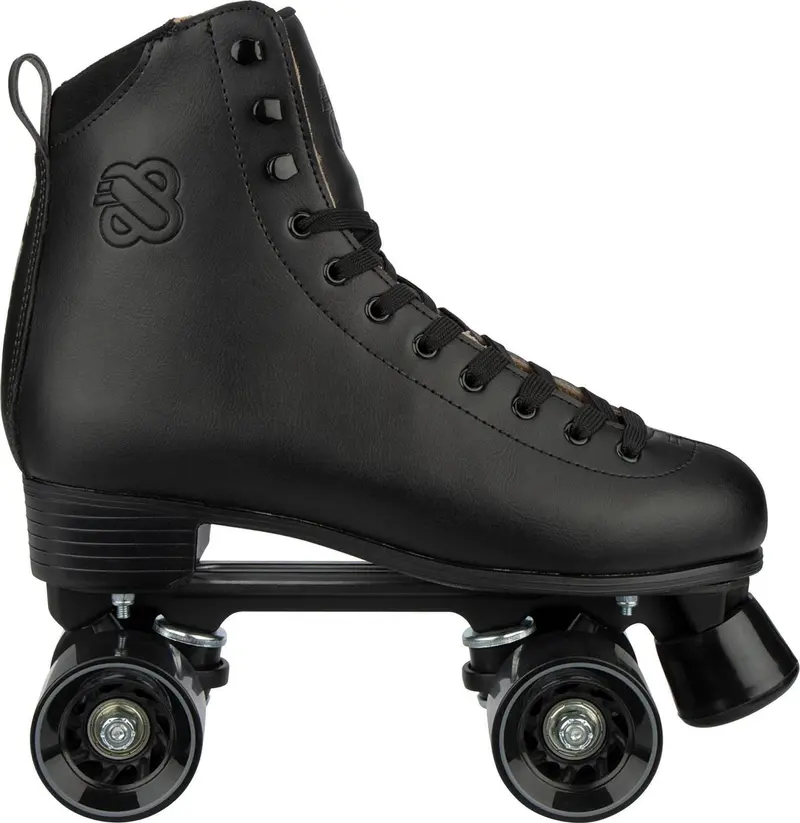 Nijdam rolschaatsen leer - ramblin' roller - zwart - maat 38
