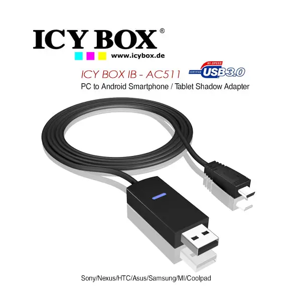 NNEDSZ PC to Android Smartphone/Tablet Shadow Adapter (IB-AC511)