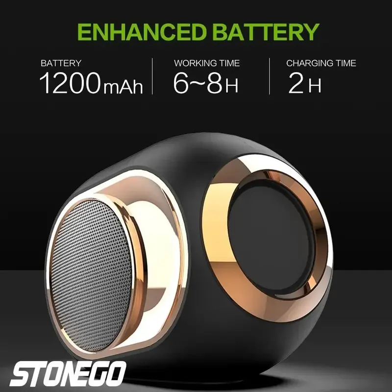 NNEOBA Portable Bluetooth Speaker TWS Stereo Waterproof