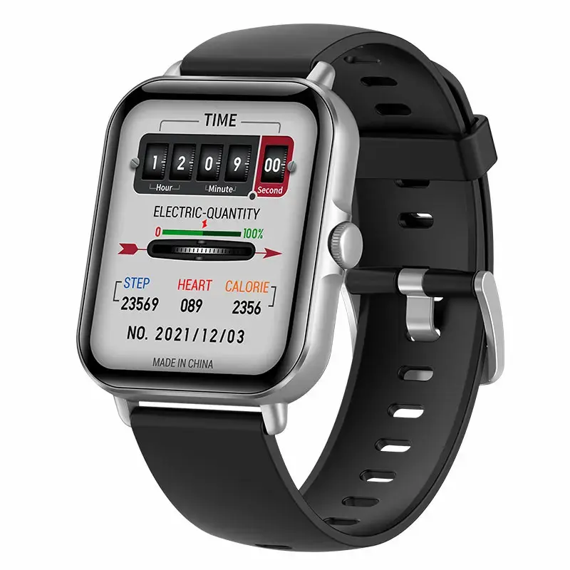 NNEOBA Smart Watch Bluetooth Call Music Silver