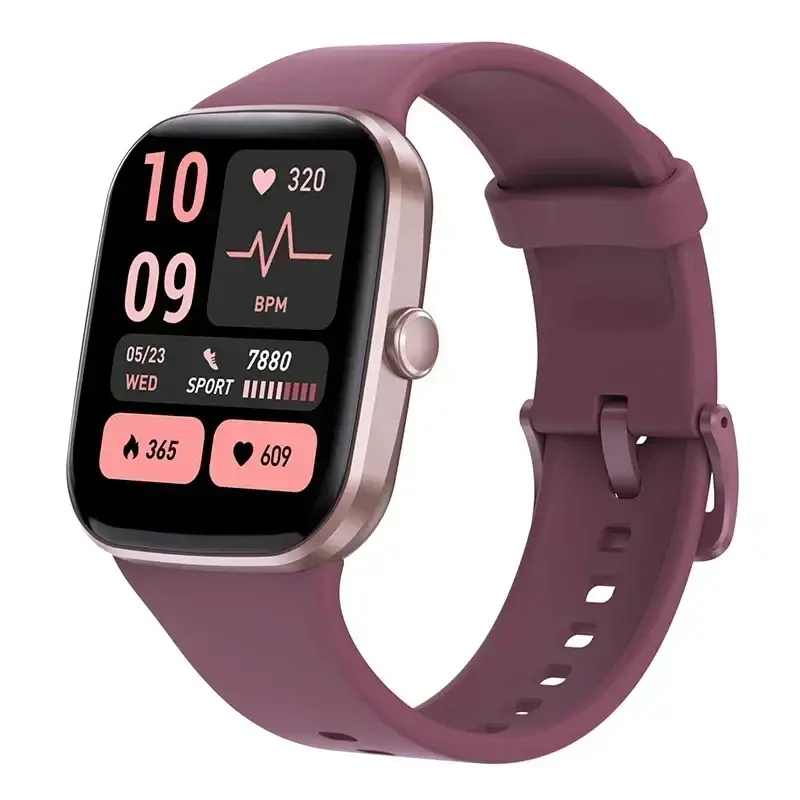 NNEOBA Waterproof Smart Fitness Watch Maroon