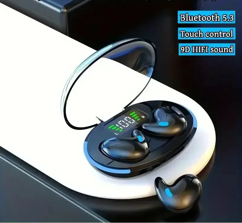 NNEOBA Wireless Mini Bluetooth Earbuds Stereo Earphones