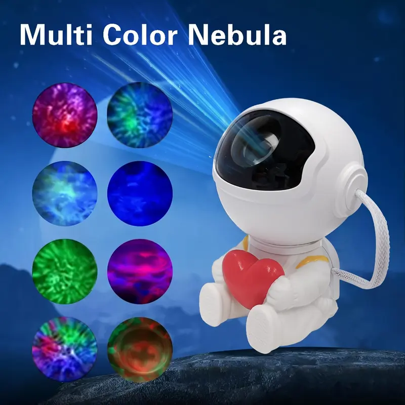NNETM Aurora Galaxy Projector USB Light with Remote (8 Colors)