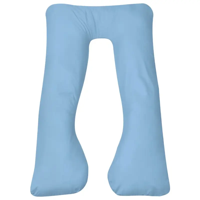 NNEVL Pregnancy Pillow 90x145 cm Light Blue