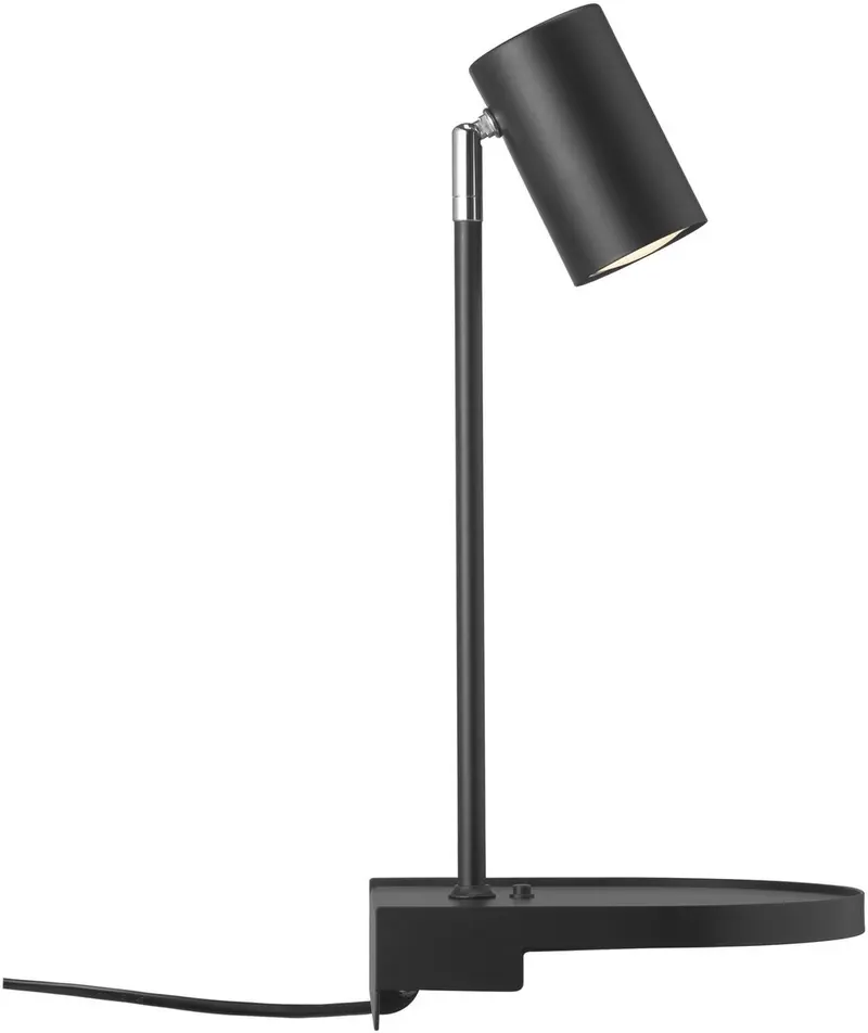 Nordlux cody-wandlamp-met usb port-gu10-zwart