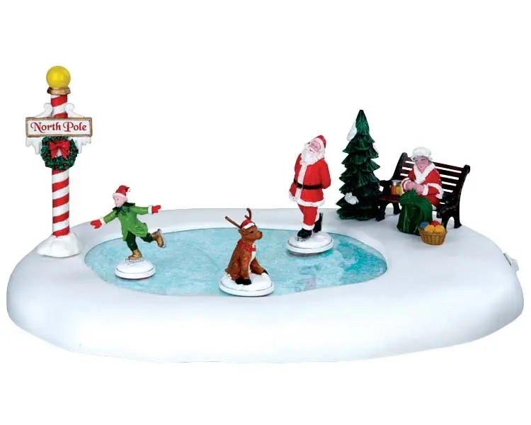 North Pole Ice Follies (cod. 64045) - Lago ghiacciato Lemax