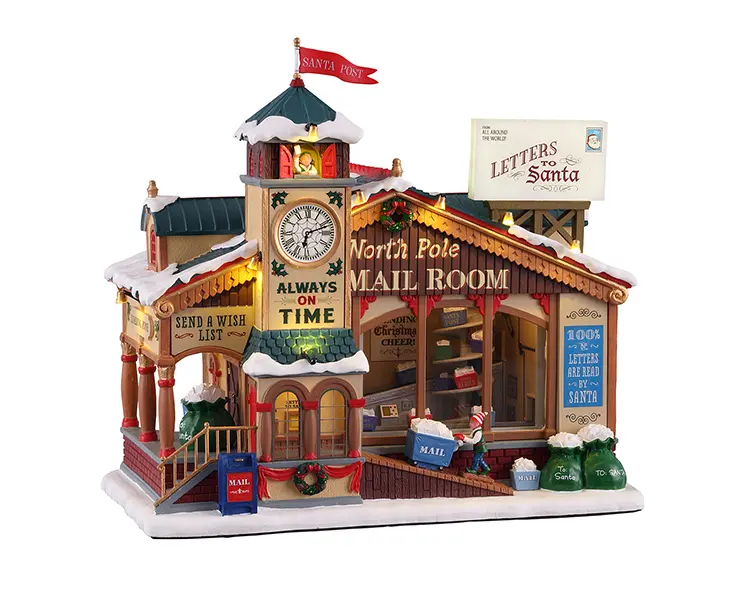 North Pole Mail Room (cod. 15733) - Posta di Babbo Natale Lemax