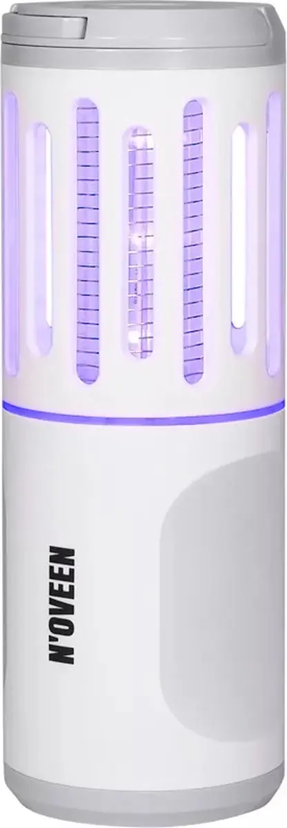 Noveen - elektrische muggenlamp - vliegenlamp - muggenlamp - insectenlamp - insectenlamp met uv-licht - insectenverdelger – 6 watt 1000 volt